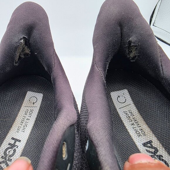 Hoka One One Clifton 8 Shoes Womans Size 9 B Black Athletic Shoes Running Walk - Picture 9 of 13